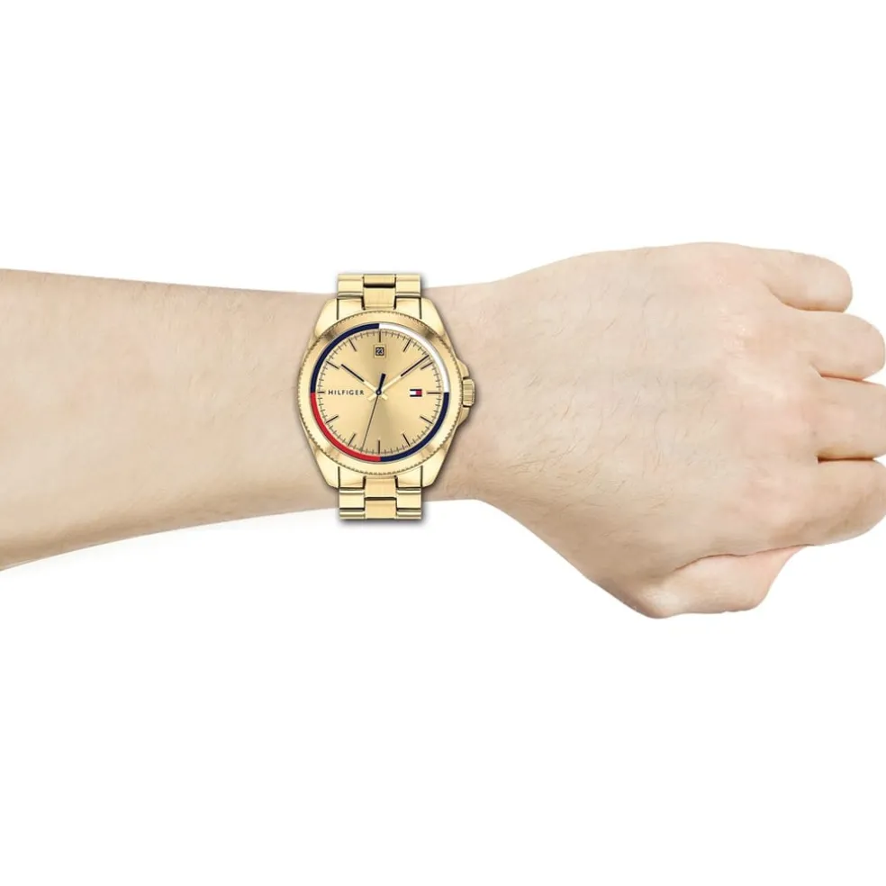 Tommy Hilfiger Hilfiger Mens Watch in Gold