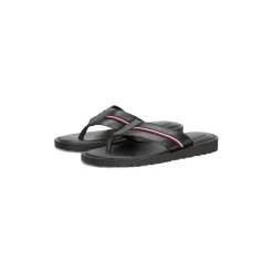Tommy Hilfiger Hilfiger Toe Post Lh Sandal in Black
