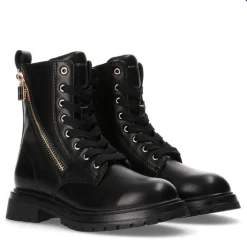 Tommy Hilfiger Lace Up Boots in Black