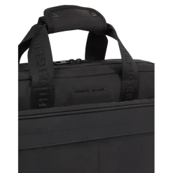 Tommy Hilfiger Laptop Handbag with Detachable Strap in Black