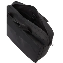 Tommy Hilfiger Laptop Handbag with Detachable Strap in Black