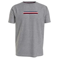 Tommy Hilfiger Logo Lounge T-Shirt in Grey