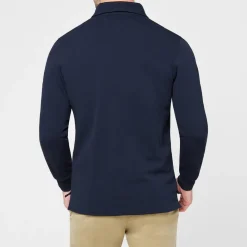 Tommy Hilfiger Long Sleeve Polo Shirt in Blue