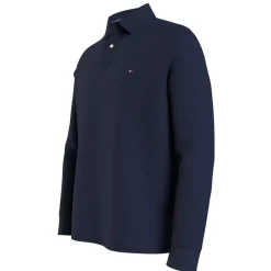 Tommy Hilfiger Long Sleeve Polo Shirt in Blue