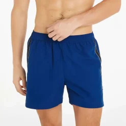 Tommy Hilfiger Medium Drawstring Tape Swim Shorts in Blue