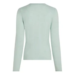 Tommy Hilfiger Neck Slim Long Sleeve Jumper From Tommy Hilfiger in Blue