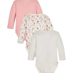 Tommy Hilfiger Regular Fit Crew Neck Long Sleeve Bodysuit in Multi