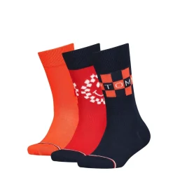 Tommy Hilfiger Sock 3p in Orange