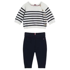 Tommy Hilfiger Stripe Sweater Set in Multi