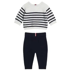 Tommy Hilfiger Stripe Sweater Set in Multi