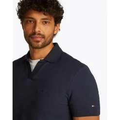 Tommy Hilfiger Terry Regular Fit Short Sleeve Polo in Blue