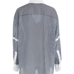 Tommy Hilfiger Thl Naval Ithaca Relaxed Fit Long Sleeve Shirt in Blue