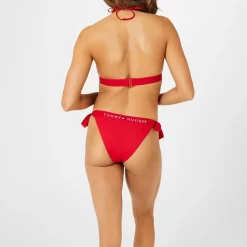 Tommy Hilfiger Triangle Bikini Top in Red