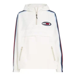 Tommy Jeans Archive Relaxed Fit Hooded Sweatshirt in White