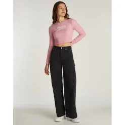 Tommy Jeans Claire Hr Wd Carpenter in Black