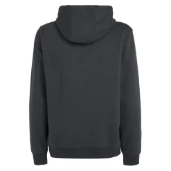 Tommy Jeans Flag Hoodie in Grey