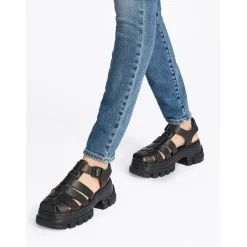 Tommy Jeans Sandals in Black