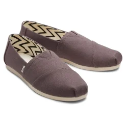 Toms Alpargata Classic Slip-On Shoes in Grey