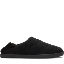 Toms Ezra Quilted Slippers in Black