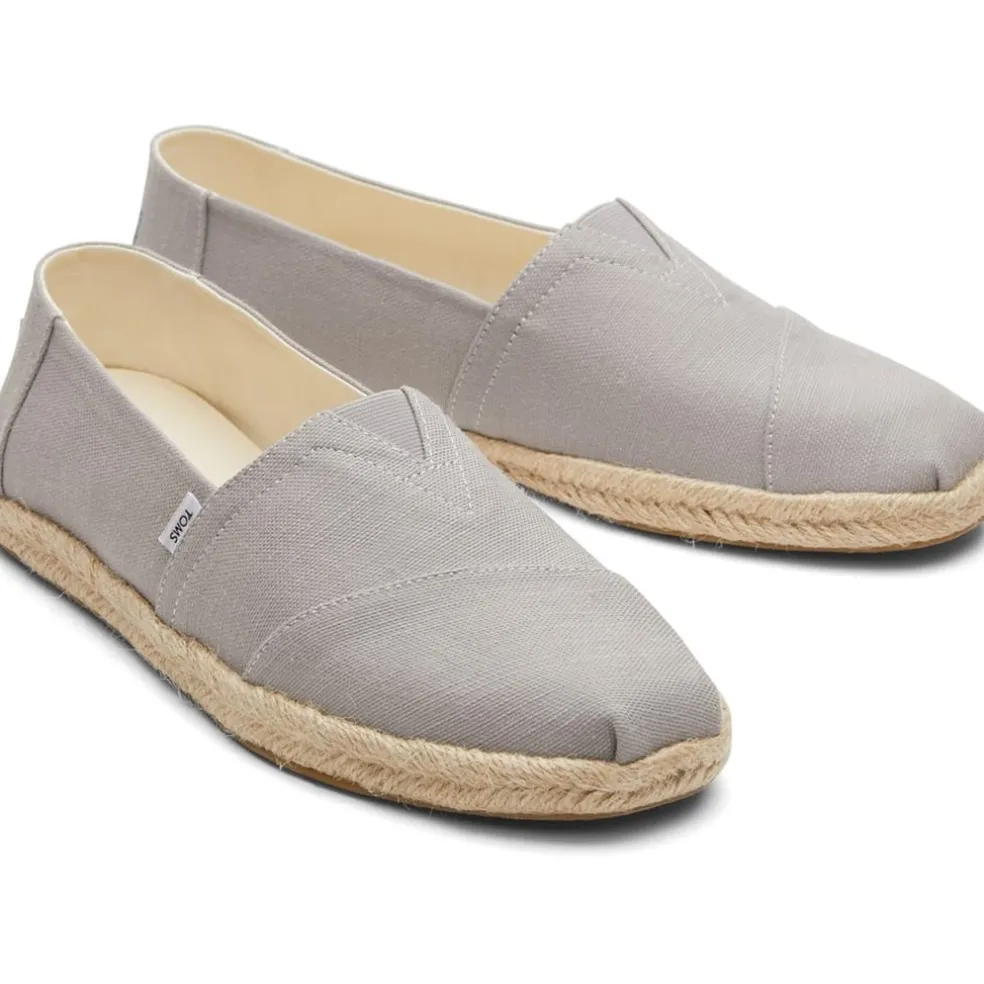 Toms Rope Espadrille in Grey