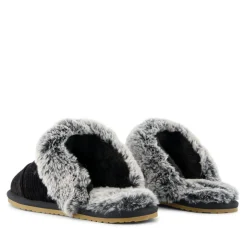 Toms Valerie Slippers in Black