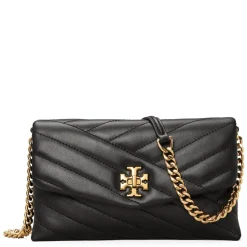 Tory Burch Chevron Cross Body Bag in Black