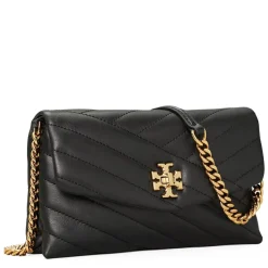 Tory Burch Chevron Cross Body Bag in Black