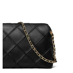 Tory Burch Fleming Cross Body Handbag in Black