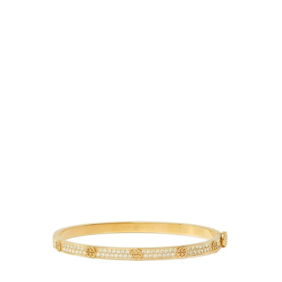 Tory Burch Jewellery Stud 5mm Bracelet in Gold