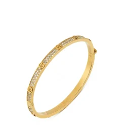 Tory Burch Jewellery Stud 5mm Bracelet in Gold