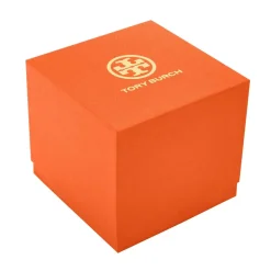 Tory Burch Leather Strap Analogue Watch in Brown