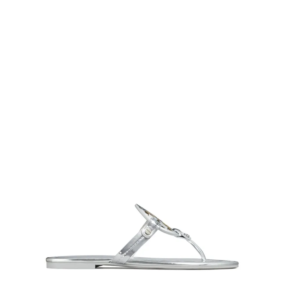 Tory Burch Miller Sandal in Silver
