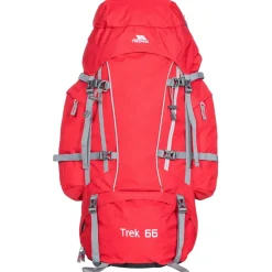 Trespass Trek 66l Rsck in Red