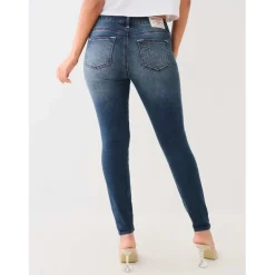 True Religion Crystal Skinny Jeans in Blue