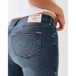 True Religion Crystal Skinny Jeans in Blue