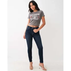 True Religion Halle High Rise Skinny Jeans in Blue