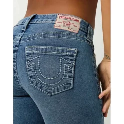 True Religion Regular Fit Bootcut Jeans in Blue