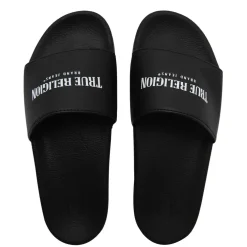 True Religion Sliders in Black