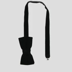 Twisted Tailor Bow Tie in Black