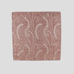 Twisted Tailor Paisley Tie Set in Pink