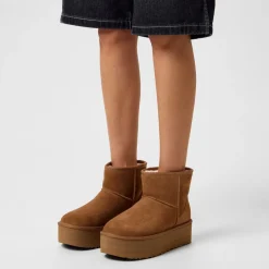 Ugg Mini Platform Boots in Brown