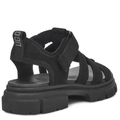 Ugg Multi Strap Sandals Girls in Black