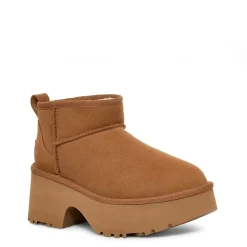 Ugg New Heights Snug Platform Boots in Brown