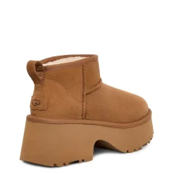 Ugg New Heights Snug Platform Boots in Brown
