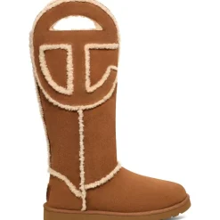 Ugg X Telfar Logo Boots in Brown
