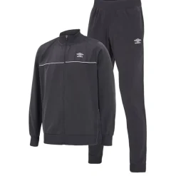 Umbro Active Style Tricot Tracksuit in Black-White