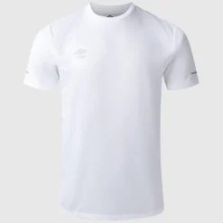 Umbro Athletic Crew Neck Regular Fit T-Shirt in White