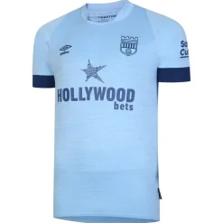 Umbro Brentford Away Shirt 2023 2024 Adults in Blue