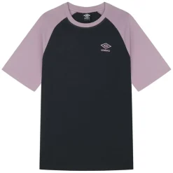 Umbro Core Raglan T-Shirt in Grey pink
