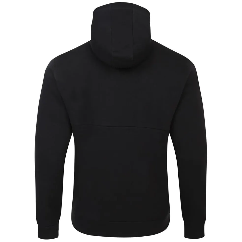 Umbro Mens Fleece Full Zip Hoodie in Black